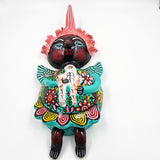 Muñeca de coco artesanal