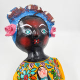 Muñeca de coco artesanal