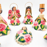 Nacimiento de hojalata artesanal 7 Piezas