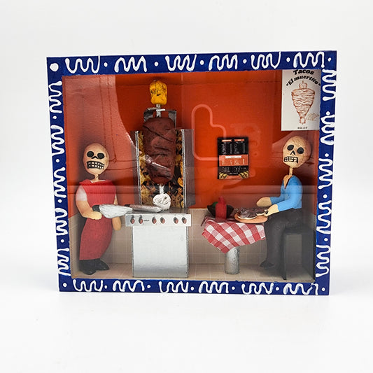 Cajita calaveras “La Taquería”