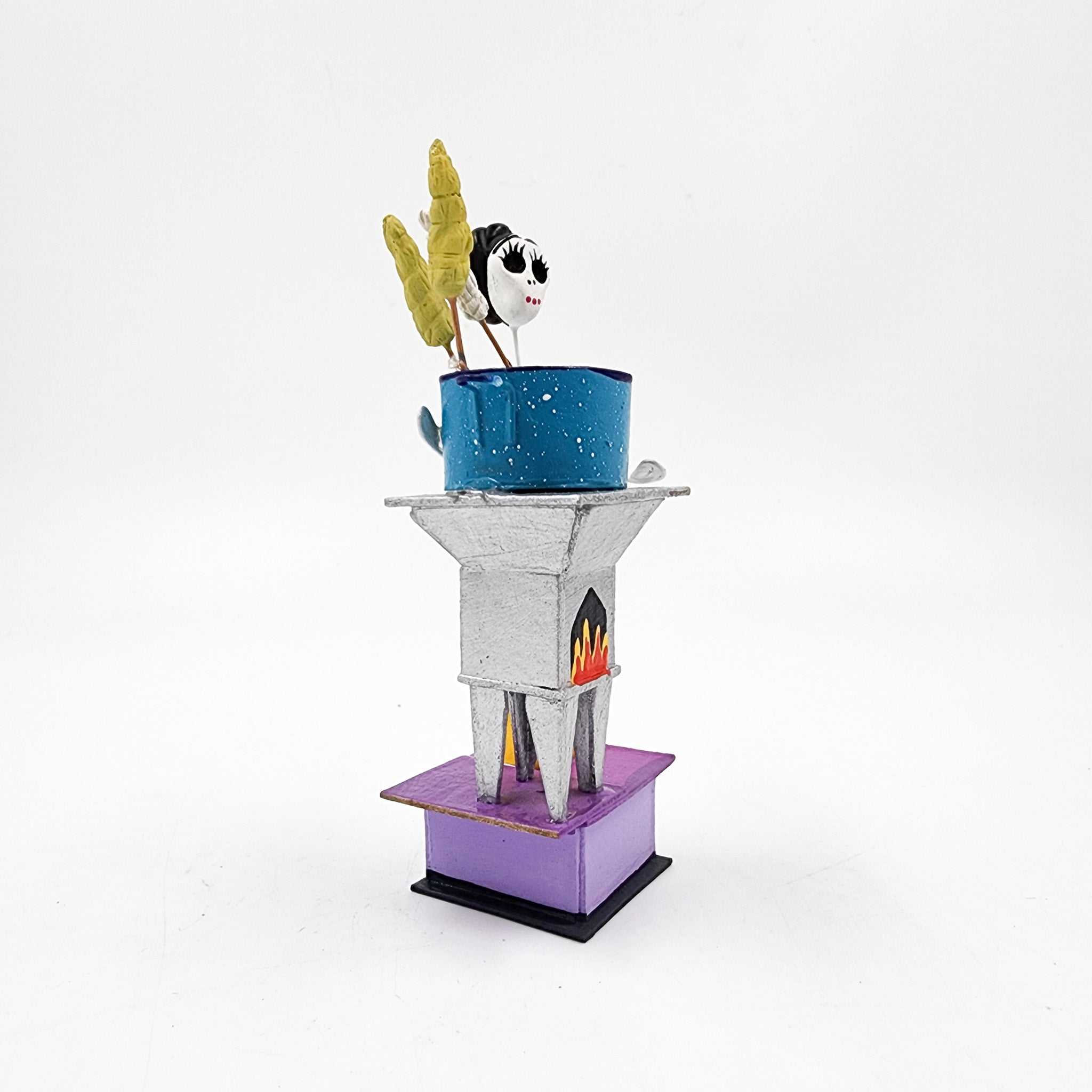 Mini oficios: Los Elotes - papel maché y alambre