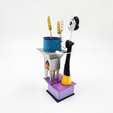 Mini oficios: Los Elotes - papel maché y alambre