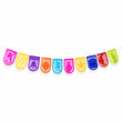 Papel picado artesanal grande