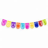 Papel picado artesanal grande