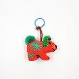 Peluche conejo de lana artesanal