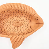 Pez de barro rojo
