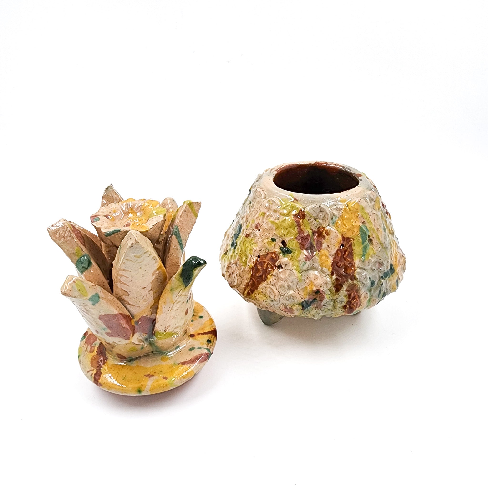 Piña vidriada mini - Terra