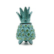 Piña vidriada mini - turquesa