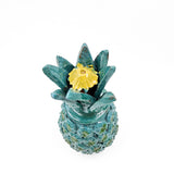 Piña vidriada mini - turquesa