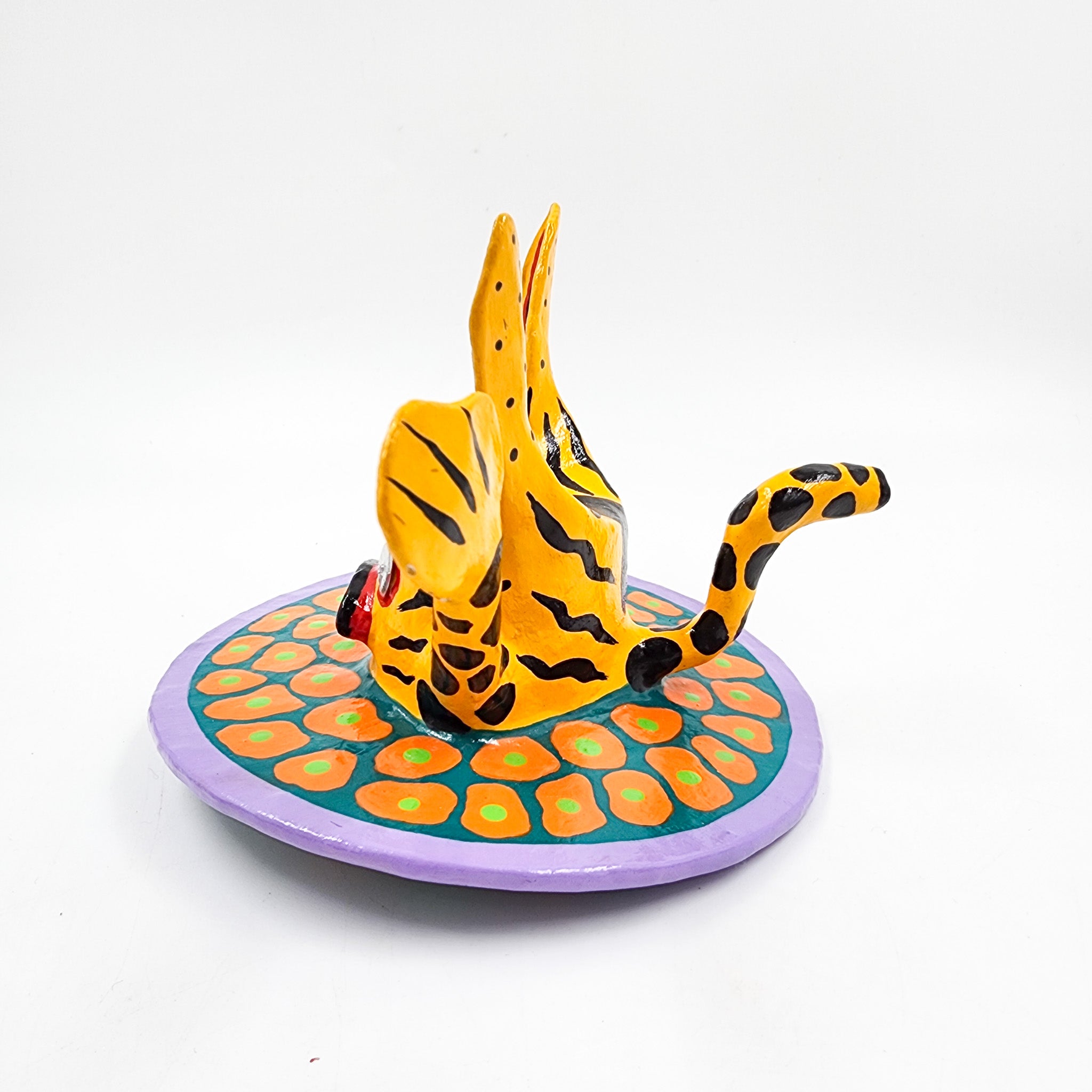 Pirinolas Tecuán en cartón - pintadas a mano