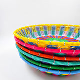 Plato redondo de alambre - popotillo