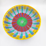 Plato redondo de alambre - popotillo