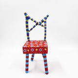 Sillita talla de madera