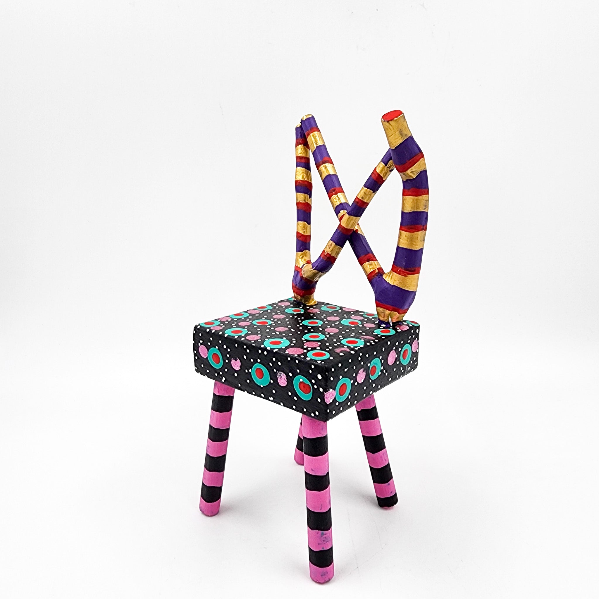 Sillita talla de madera