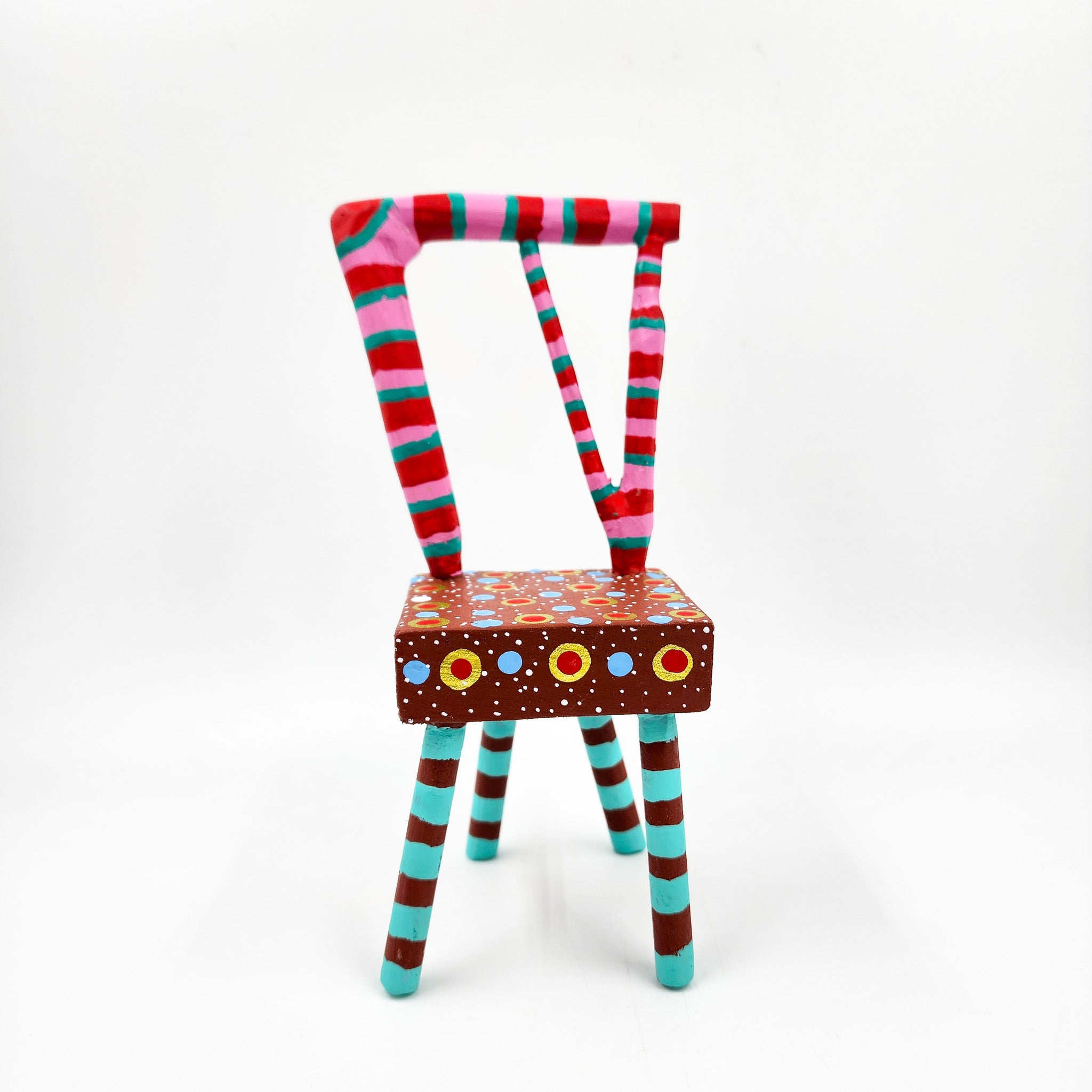 Sillita talla de madera