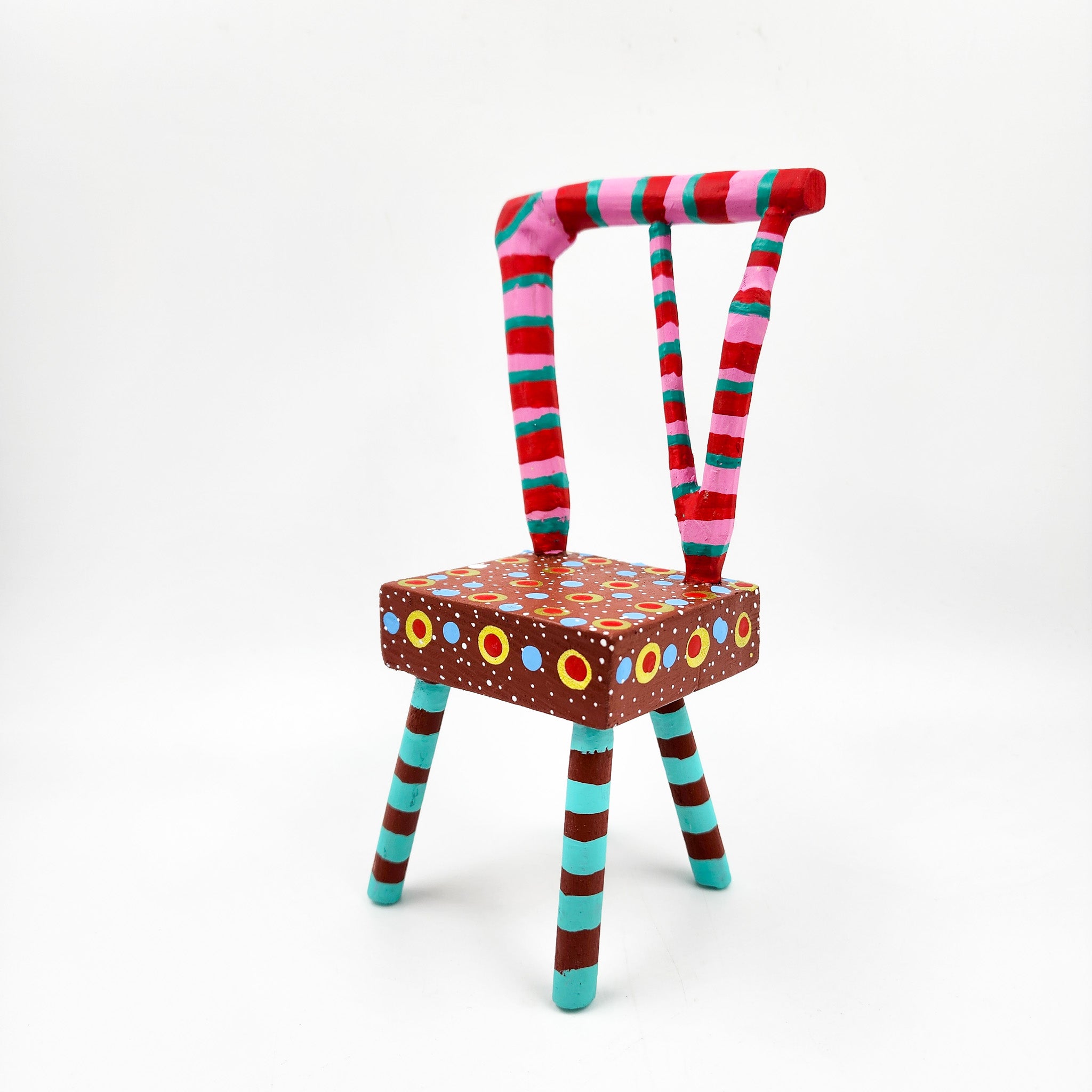Sillita talla de madera