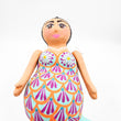 Handmade Mexican paper maché mermaid with articulated arms
