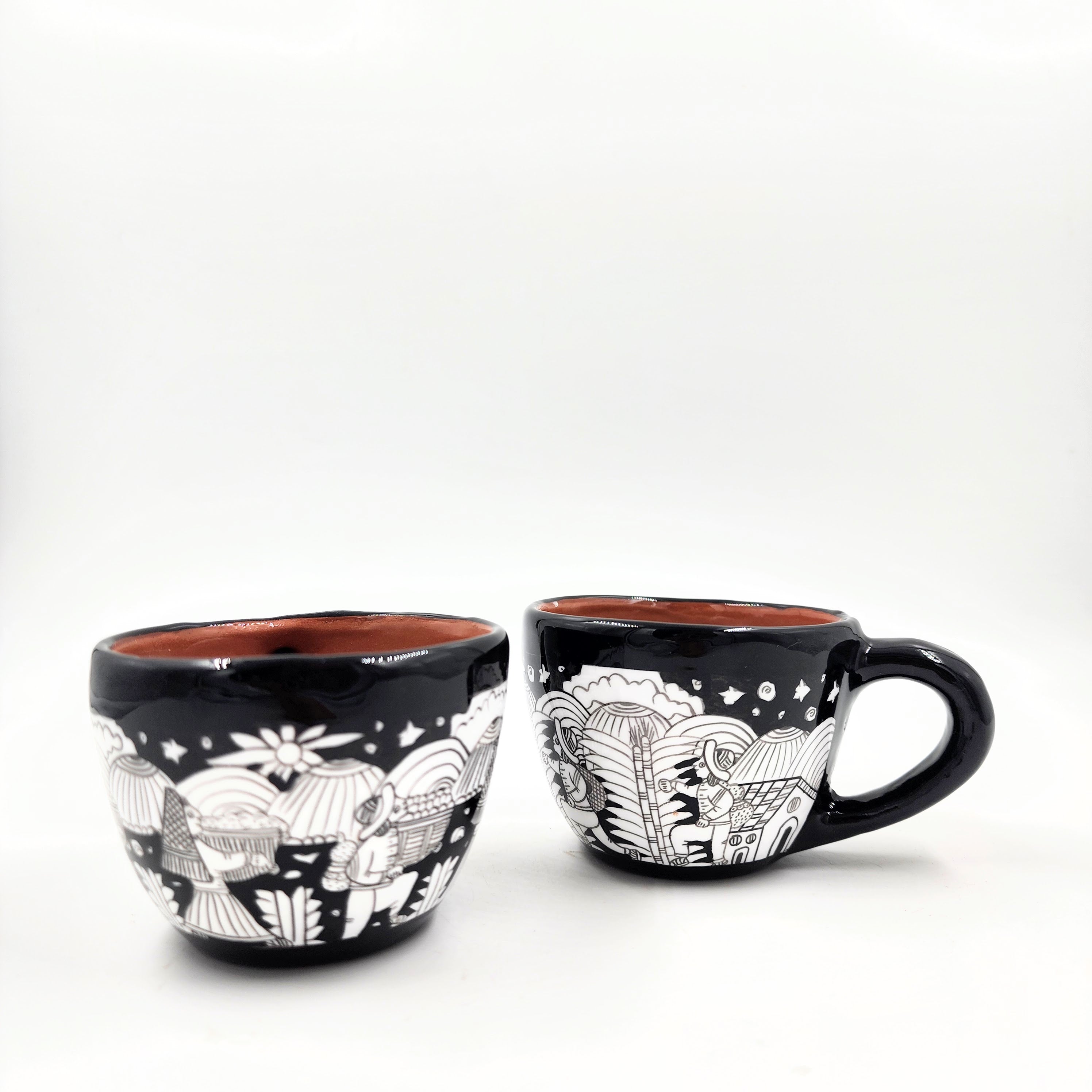 Taza para espresso de Xalitla