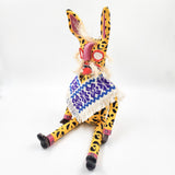 Tecuán amarillo articulado de cartón