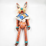 Tecuán rosa articulado de cartón