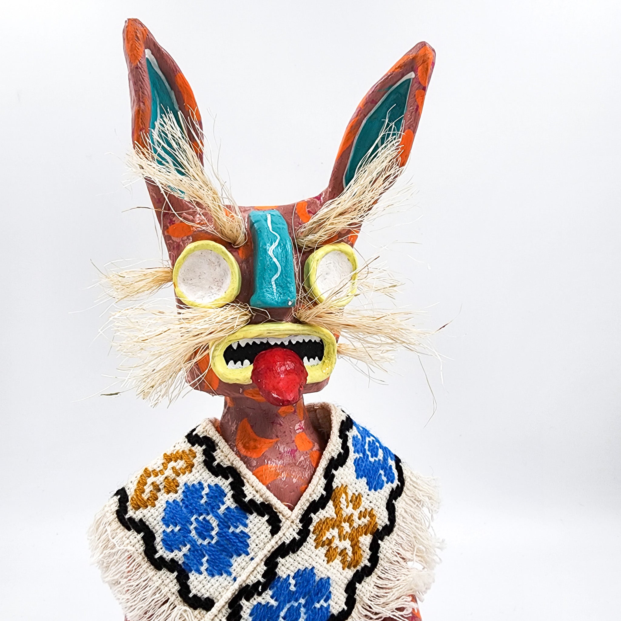 Tecuán rosa articulado de cartón