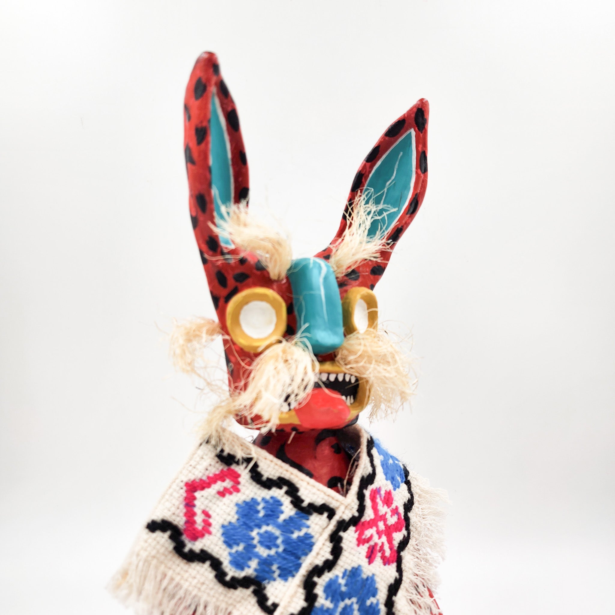 Tecuán rojo articulado de cartón