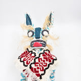 Tecuán blanco articulado de cartón