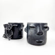 Vaso carita de barro negro