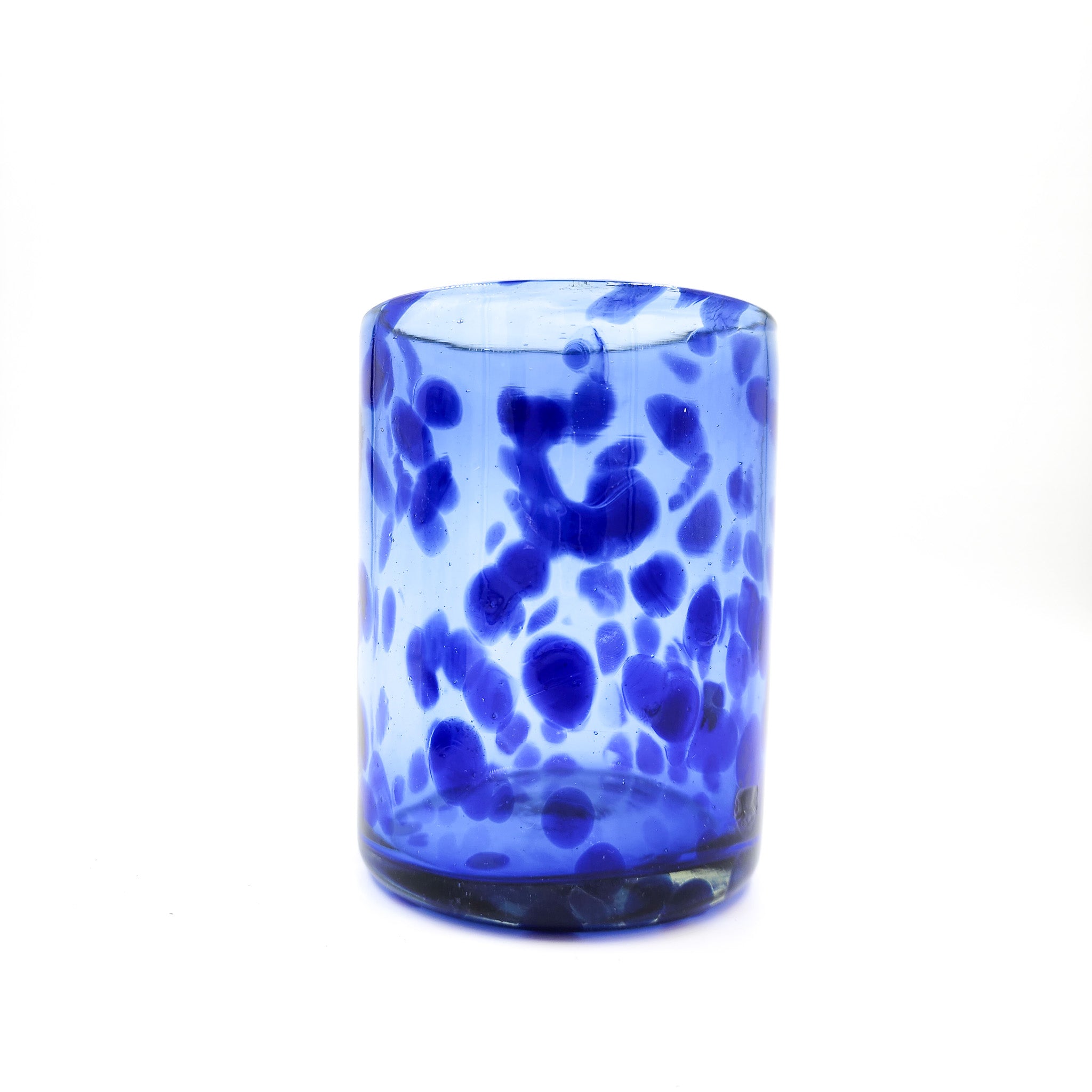 Confetti blown glass glasses
