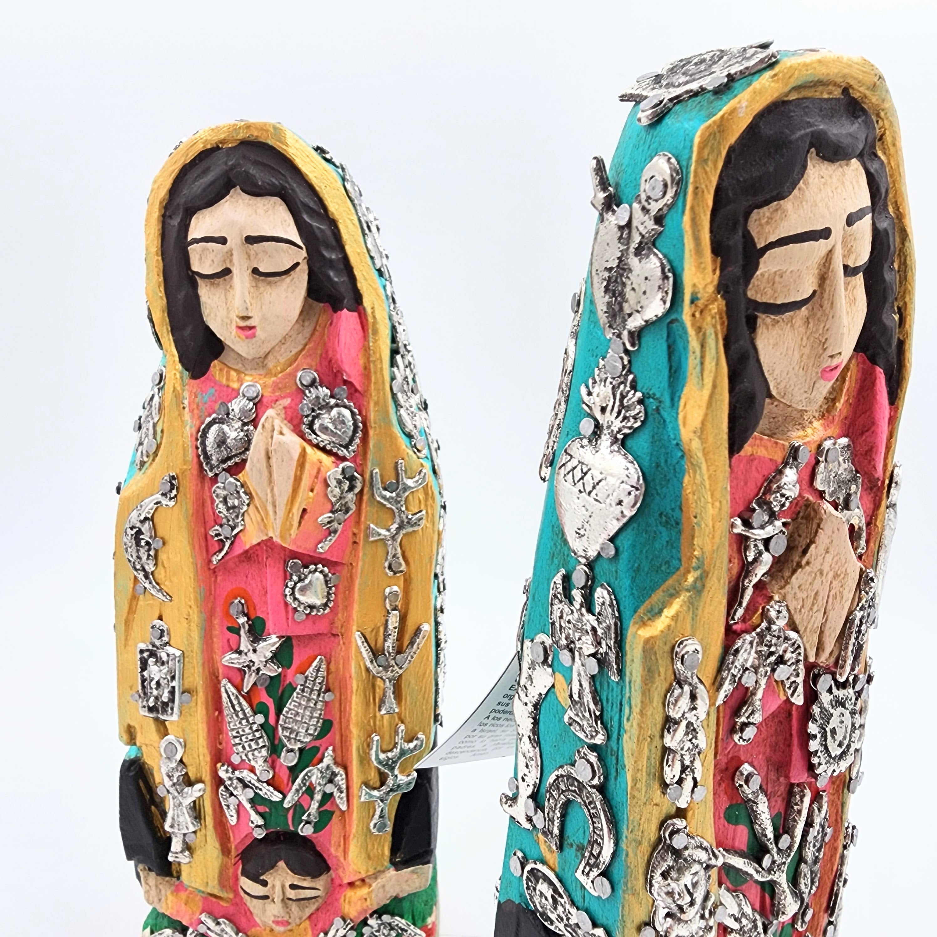 Virgen de Guadalupe con milagros