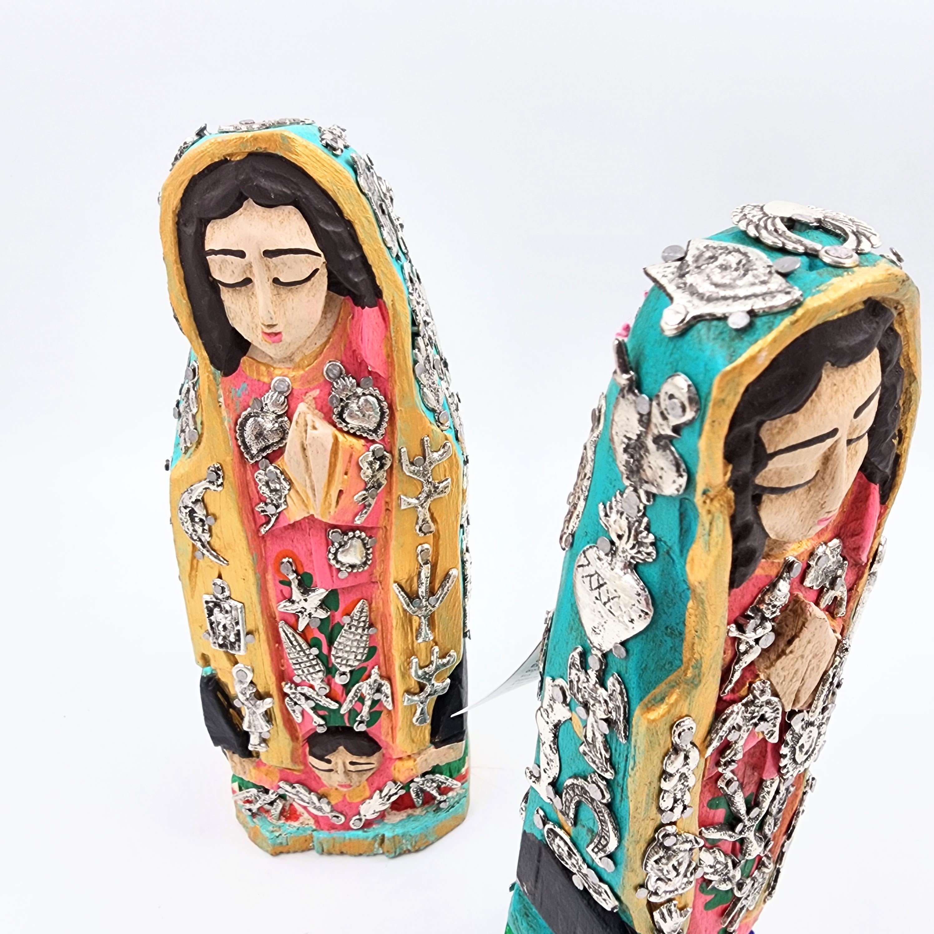 Virgen de Guadalupe con milagros